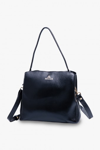 Bolsa Feminina com Alça Transversal Couro Legítimo