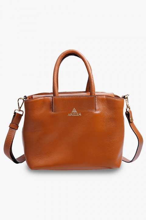 Bolsa Feminina com Alça Transversal Couro Legítimo
