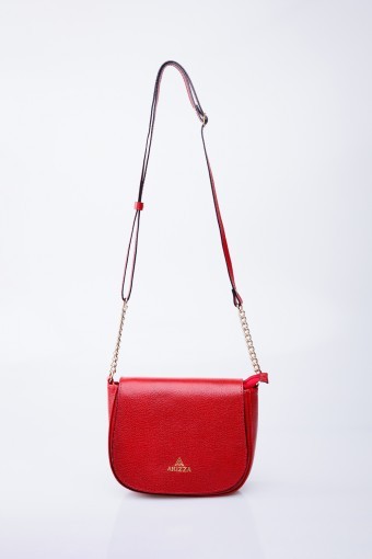 Bolsa Feminina com 3 Divisórias em Couro Legítimo