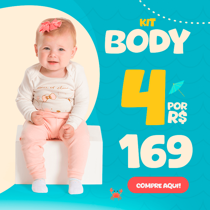 Kit Body 4 por R$ 150