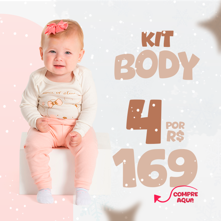 Kit Body 4 por R$ 150