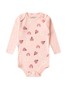 Kit Body Bebê Menina Suedine Joaninhas e Flores