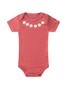 Kit Body Bebê Menina Suedine Joaninhas e Flores