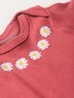 Kit Body Bebê Menina Suedine Joaninhas e Flores