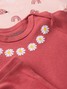 Kit Body Bebê Menina Suedine Joaninhas e Flores