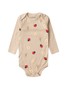 Conjunto Body Bebê Menina Suedine Joaninhas