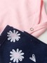 Conjunto Body Bebê Menina Suedine Liso