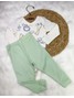 Kit Body Bebê Menino Suedine Zoo Encantado