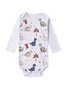 Kit Body Bebê Menino Suedine Dinossauros