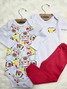 Kit Body Bebê Menino Suedine Patrulha