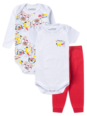 Kit Body Bebê Menino Suedine Patrulha