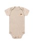 Kit Body Bebê Menino Suedine Minimalista Triangulo