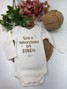 Body Bebê Unissex Suedine Frases Dinda