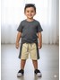 Conjunto Infantil Menino Camiseta Bermuda Pacth Chumbo