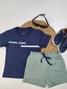 Conjunto Infantil Menino Camiseta Bermuda King