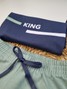 Conjunto Infantil Menino Camiseta Bermuda King