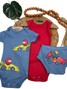 Kit Body e Tapa Fralda Bebê Menino Fórmula 1