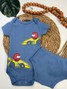 Kit Body e Tapa Fralda Bebê Menino Fórmula 1