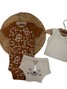 Kit Body e Tapa Fralda Bebê Menino Animais