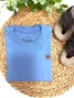 Camiseta Infantil Menino Meia Malha Azul