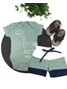 Conjunto Bebê Menino Body e Bermuda Moletinho Dino Baby