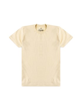 Camiseta Infantil Menino Meia Malha Areia