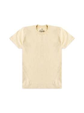 Camiseta Infantil Menino Meia Malha Areia