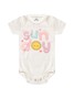 Conjunto Bebê Menina Body e Bermuda Moletinho Sun Day