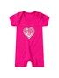 Kit Macacão Bebê Menina Suedine Melancia