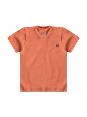 Camiseta Infantil Menino Meia Malha Terra