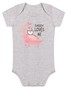 Kit Body Bebê Menina Malha Dino