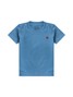 Camiseta Infantil Menino Meia Malha Azul