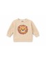 Conjunto Infantil Menino Moletom Peluciado Leãozinho Feliz