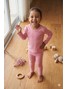Conjunto Infantil Menina Térmico Rosa