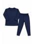 Conjunto Infantil Unissex Térmico  Marinho