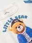 Conjunto Infantil Menino Moletom Peluciado Little Bear