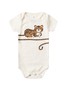 Kit Body Bebê Unissex Suedine Baby Tiger