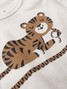 Kit Body Bebê Unissex Suedine Baby Tiger