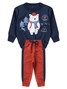 Conjunto Infantil Menino Moletom Peluciado Urso Polar