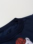Conjunto Infantil Menino Moletom Peluciado Urso Polar