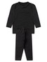 Conjunto Infantil Unissex Térmico Preto