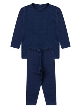 Conjunto Infantil Unissex Térmico  Marinho