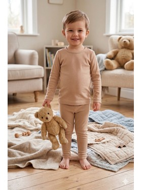 Conjunto Infantil Unissex Térmico Nude