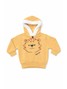 Conjunto Infantil Menino Moletom Peluciado com Capuz Leanzinho Caramelo