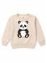 Conjunto Infantil Menino Moletom Peluciado Panda