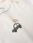 Kit Body Bebê Unissex Suedine Carrinhos Off