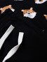 Conjunto Infantil Menino Moletom Peluciado Tigres