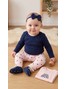 Kit Body Bebê Menina Suedine Arco-íris