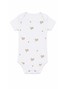 Conjunto Body Bebê Menina Suedine Love