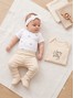Conjunto Body Bebê Menina Suedine Love